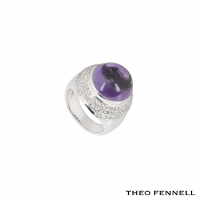 Theo Fennell Diamond and Amethyst?Dress Ring